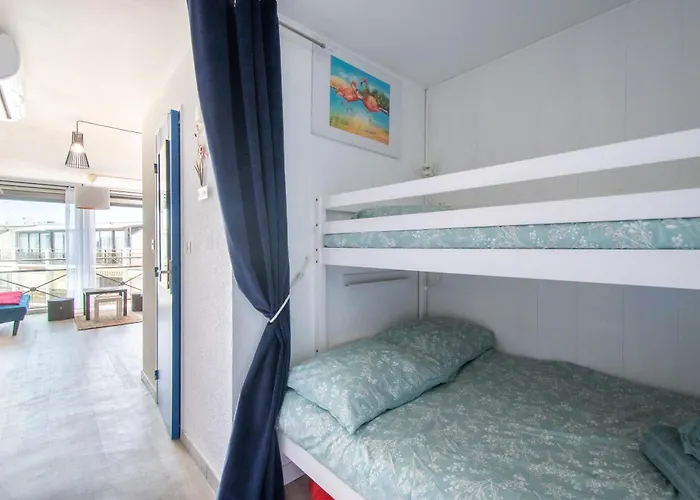 Cosy Lagon Bleu Piscine, Clim, Parking, Wifi Inclus Apartamento Le Grau-du-Roi